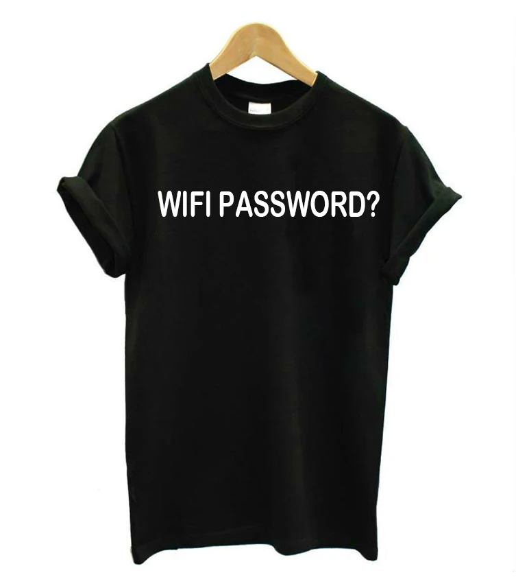 wifi passward Letters Print Women tshirt Cotton Casual Funny t shirt For Lady Top Tee Hipster Drop Ship Z-783
wifi passward Letters Print Women tshirt Cotton Casual Funny t shirt For Lady Top Tee Hipster Drop Ship Z-783