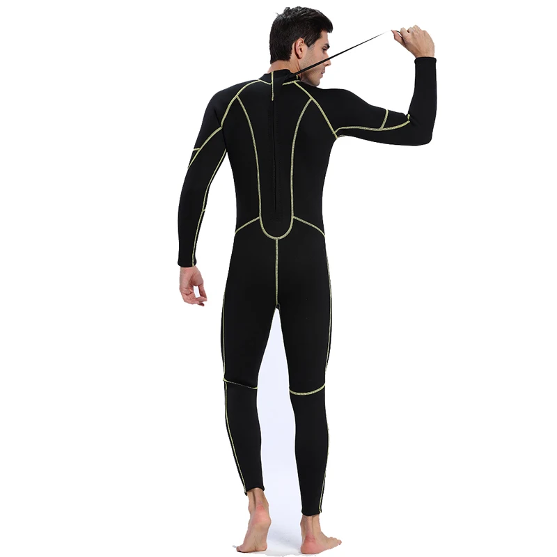 Men's Spearfishing Wetsuit 3MM Neoprene SCR Superelastic Diving Suit Waterproof Warm Professional Surfing Wetsuits Full | Спорт и