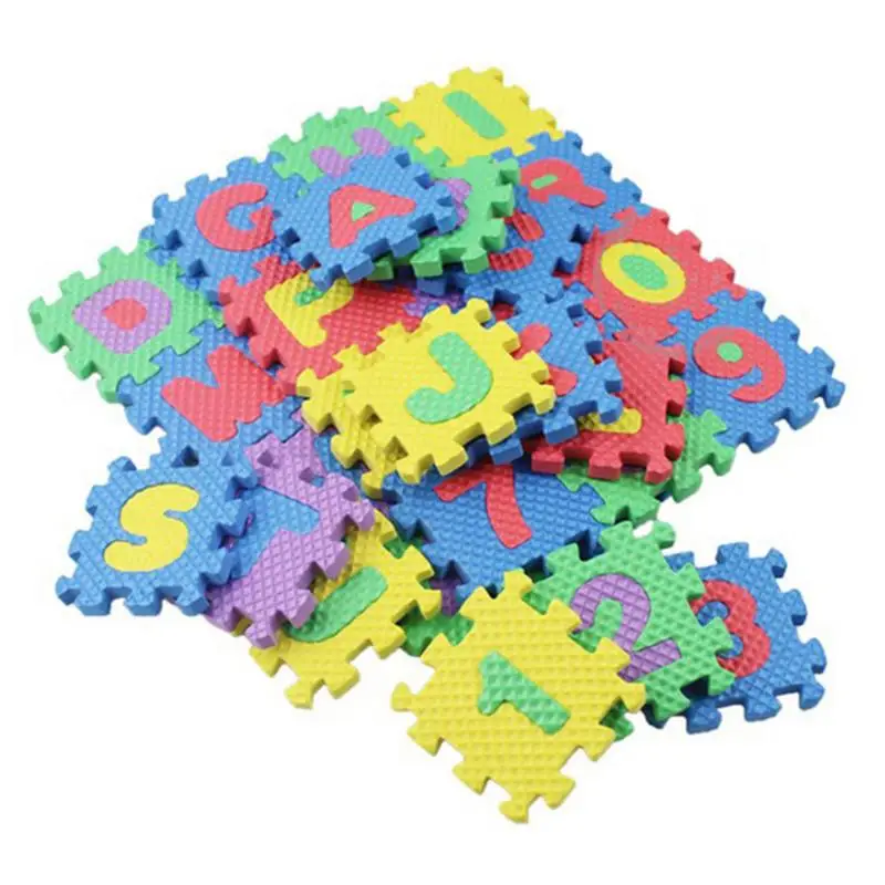 36PCS/Set Foam Floor Mats Children's Cartoon Alphanumeric Crawling Baby 6*6cm Puzzle Kids Alphabet
36PCS/Set Foam Floor Mats Children's Cartoon Alphanumeric Crawling Baby 6*6cm Puzzle Kids Alphabet