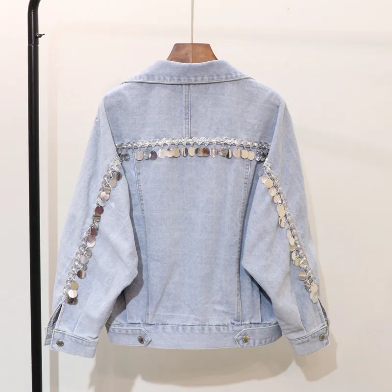 2019 New Arrival Rushed Cotton Jaquetas Feminino Casaco Feminino Jacket Jeans Jacket Women Personality Back Tassel Loose Woman
2019 New Arrival Rushed Cotton Jaquetas Feminino Casaco Feminino Jacket Jeans Jacket Women Personality Back Tassel Loose Woman