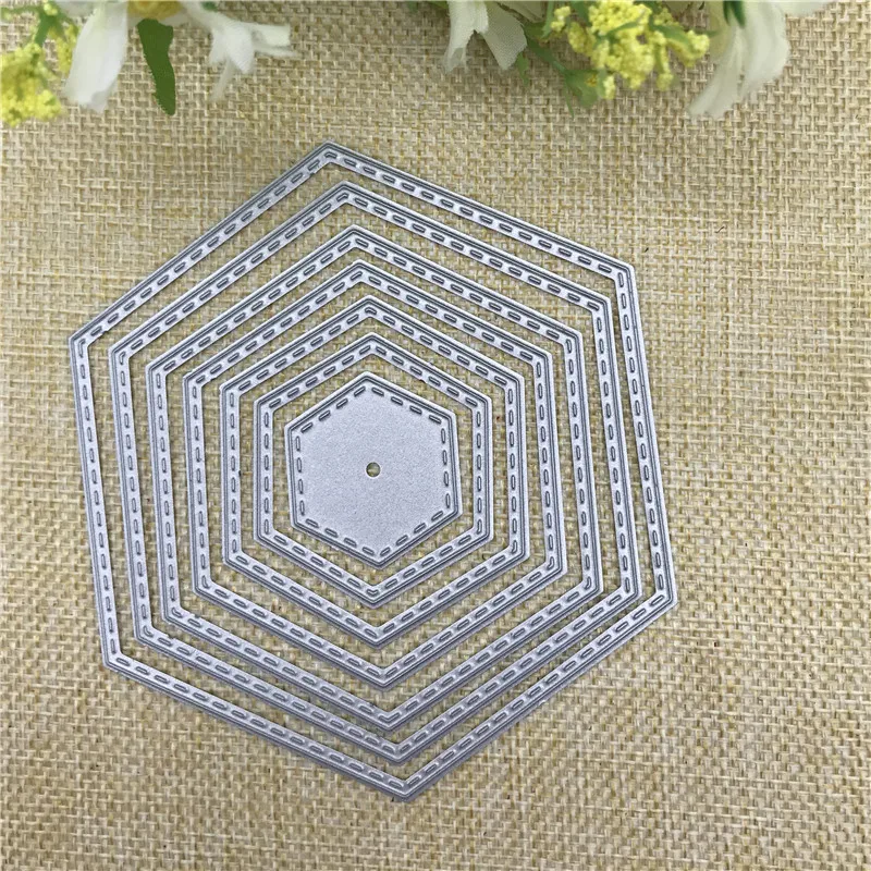 Polygon Die Cuts Metal Cutting Dies In Scrapbooking Embossing Folder DIY Funny Decoration Wedding Scrapbooking Template Craft
Polygon Die Cuts Metal Cutting Dies In Scrapbooking Embossing Folder DIY Funny Decoration Wedding Scrapbooking Template Craft