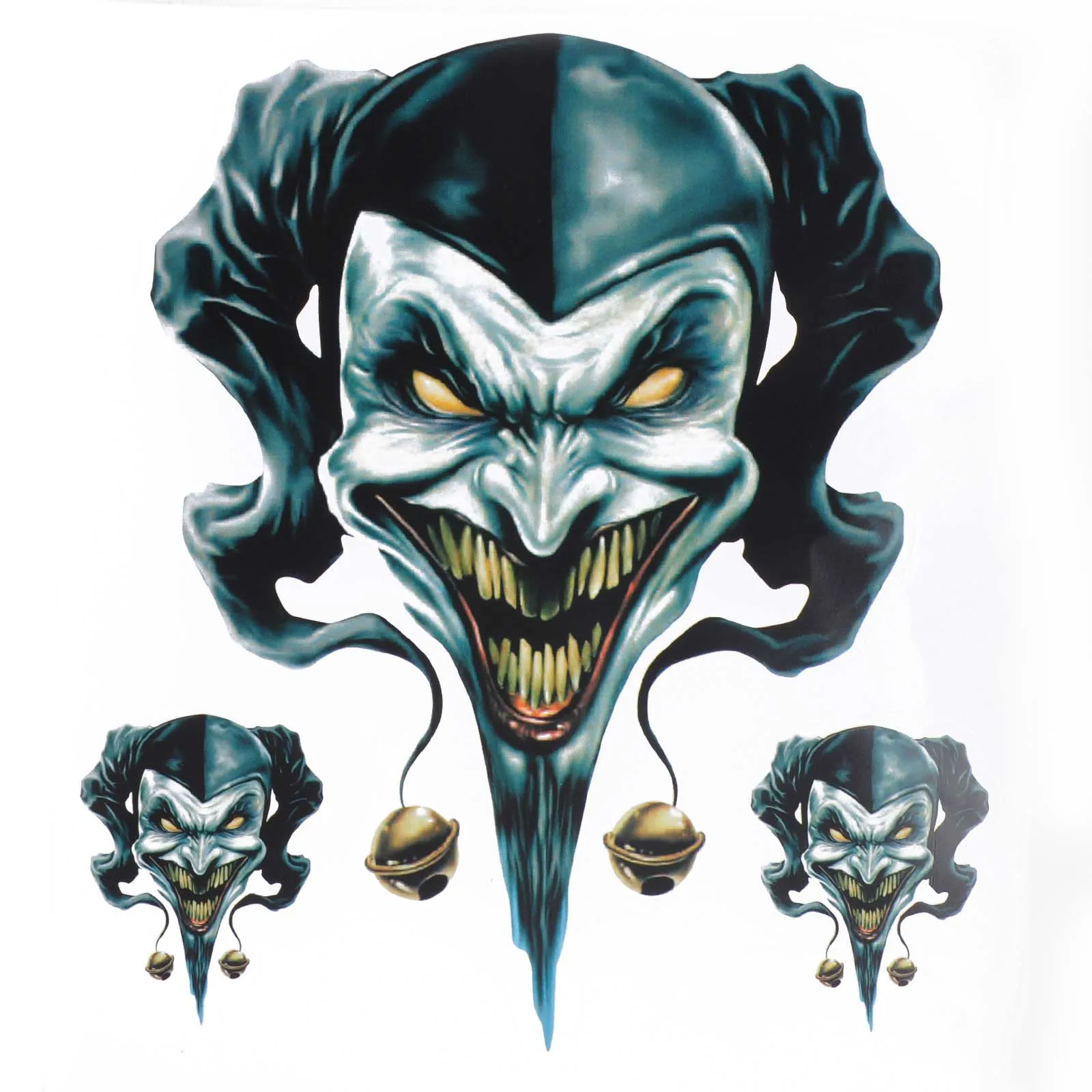 Mayitr 1Sheet Auto Motorcycle Clown Jester Graphic Sticker Weather Proof Multipurpose Decal Set For Window Locker Decor
Mayitr 1Sheet Auto Motorcycle Clown Jester Graphic Sticker Weather Proof Multipurpose Decal Set For Window Locker Decor