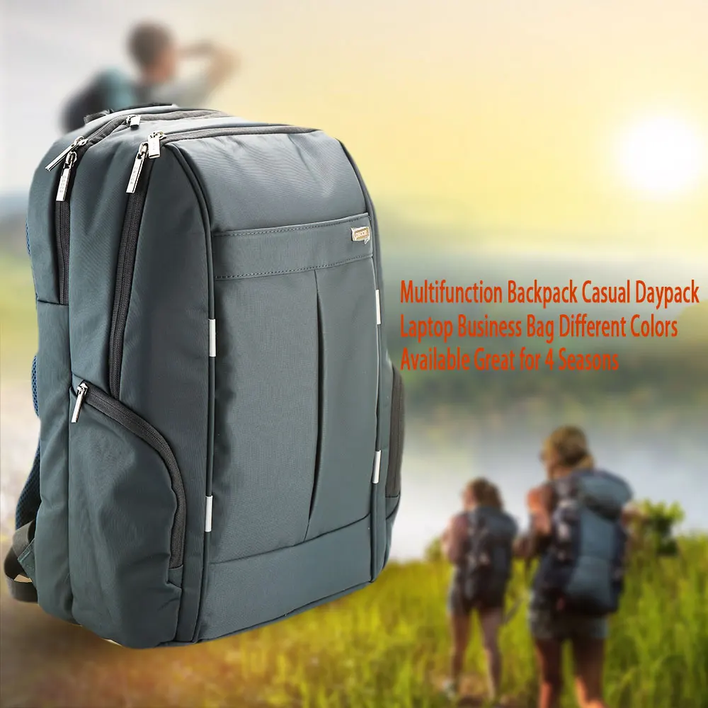 Daypack Laptop Business Bag Large Capacity Multifunction Backpack Casual Different Colors Available Great for 4 Seasons
Daypack Laptop Business Bag Large Capacity Multifunction Backpack Casual Different Colors Available Great for 4 Seasons
