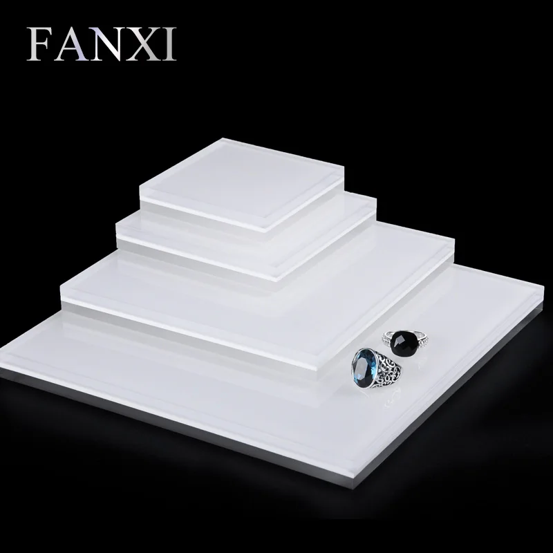 FANXI 4pcs/set Acrylic Jewelry Display Stand Set for Ring Earring Necklace Bracelet Exhibitor Holder Jewelry Organizer Showcase
FANXI 4pcs/set Acrylic Jewelry Display Stand Set for Ring Earring Necklace Bracelet Exhibitor Holder Jewelry Organizer Showcase