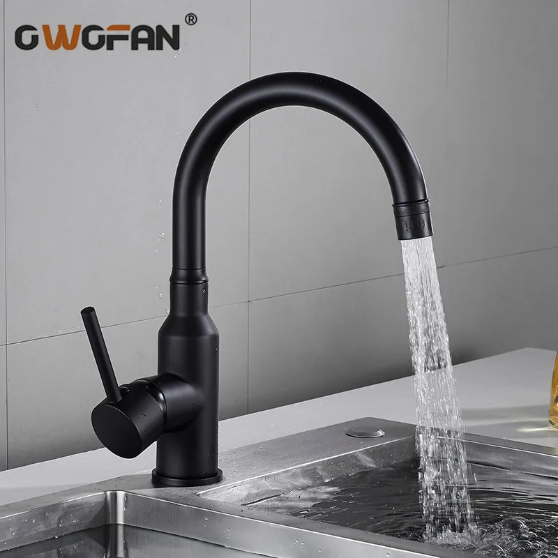 Modern Polished Balck Brass Kitchen Sink Faucet Pull Out Single Handle Swivel Spout Vessel Sink Mixer Tap N22-182
Modern Polished Balck Brass Kitchen Sink Faucet Pull Out Single Handle Swivel Spout Vessel Sink Mixer Tap N22-182