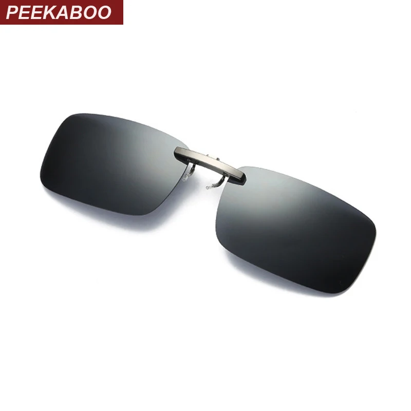Peekaboo NEW rectangular aluminium magnesium alloy Polarized sun Lenses MEN DRIVING Clip on sunglasses METAL Polarized Clip-On
Peekaboo NEW rectangular aluminium magnesium alloy Polarized sun Lenses MEN DRIVING Clip on sunglasses METAL Polarized Clip-On