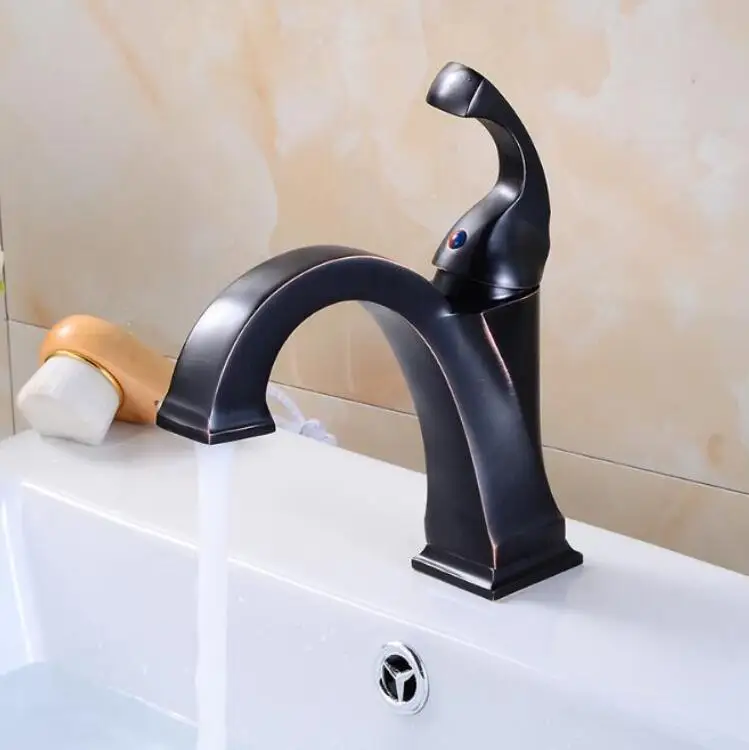 New Arrivals Brass Oil Rubbed Bronze Black Deck Mount Bathroom Faucet Vanity Vessel Sinks Mixer Tap Cold And Hot Water Tap
New Arrivals Brass Oil Rubbed Bronze Black Deck Mount Bathroom Faucet Vanity Vessel Sinks Mixer Tap Cold And Hot Water Tap