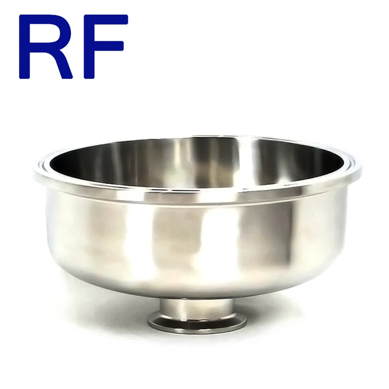 RF 6 "x 1 5" Tri Clamp чаша редуктор полусфера SS304 санитарно нержавеющая сталь BHO