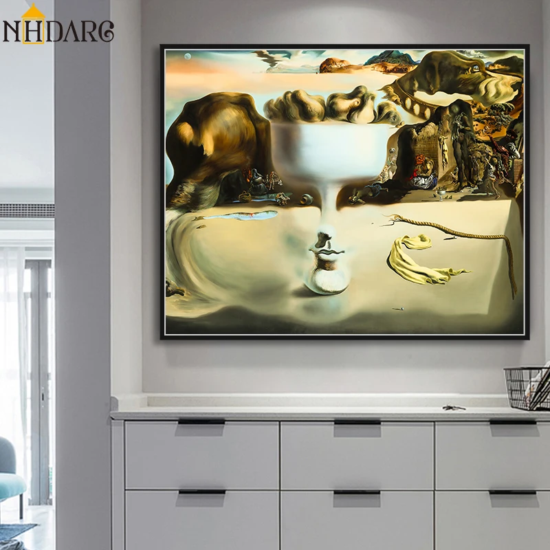 Canvas Print Painting Poster, Strange Landscape Artist Salvador Dali Art Wall Pictures for Living Room Home Decor Wall Decor
Canvas Print Painting Poster, Strange Landscape Artist Salvador Dali Art Wall Pictures for Living Room Home Decor Wall Decor