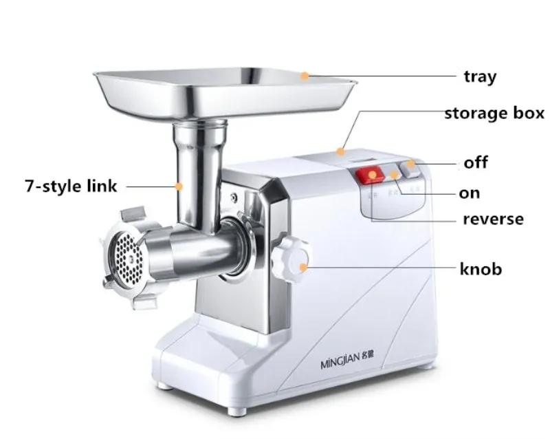 MJH-090 electric meat chopper grinder machine ,multifuction mincer grinder,electric sausage machine,garlic/ginger chopper
MJH-090 electric meat chopper grinder machine ,multifuction mincer grinder,electric sausage machine,garlic/ginger chopper