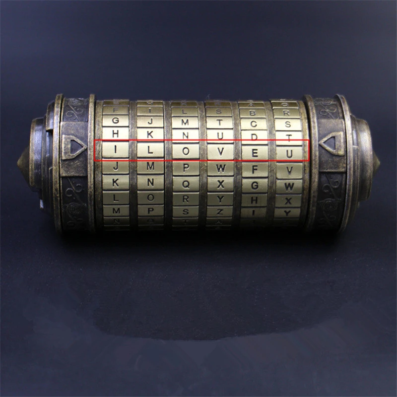 Halloween Christmas Da Vinci Code Lock Bucket Copper Creative Personality Holiday Gift Wedding Lovers Ring Lock
Halloween Christmas Da Vinci Code Lock Bucket Copper Creative Personality Holiday Gift Wedding Lovers Ring Lock