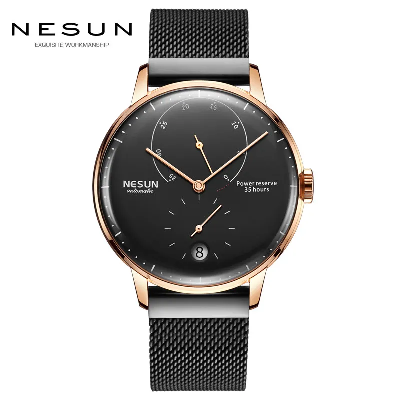 Luxury Brand Watch Men Nesun Automatic Mechanical Men's Watches Sapphire relogio masculino Nisgang Belt clock N9603-5
Luxury Brand Watch Men Nesun Automatic Mechanical Men's Watches Sapphire relogio masculino Nisgang Belt clock N9603-5