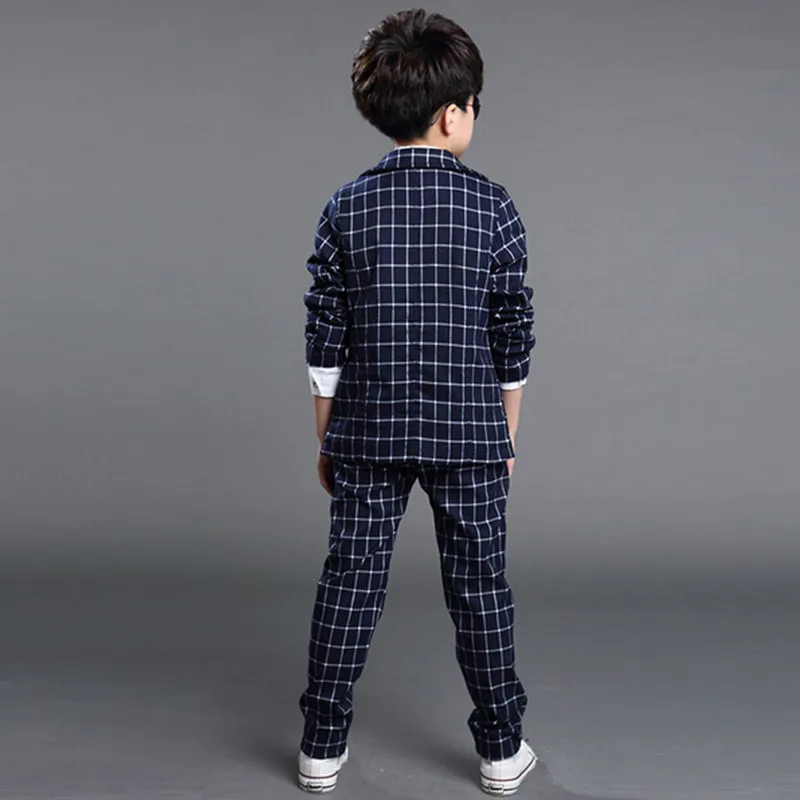 2018 Boys Blazer Jacket Wedding Boys Suits England Style Plaid 6-14T Gentleman Sets Boys Suit Jackets Child Formal Party Tuxedos
2018 Boys Blazer Jacket Wedding Boys Suits England Style Plaid 6-14T Gentleman Sets Boys Suit Jackets Child Formal Party Tuxedos