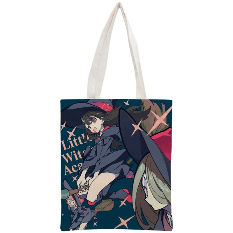 Хлопковые холщовые сумки для покупок Little Witch академия, 30x35 см, сумка-тоут, многоразовая складная сумка
Хлопковые холщовые сумки для покупок Little Witch академия, 30x35 см, сумка-тоут, многоразовая складная сумка