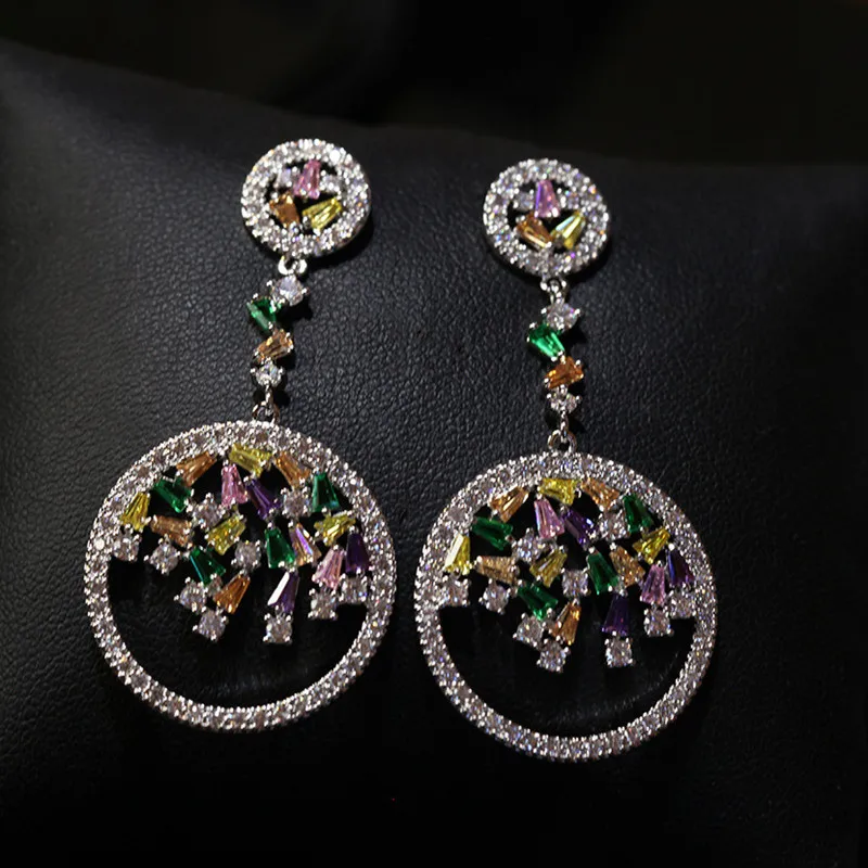 Buyee Mutli-color Stone Earring Women Trapezoidal Shiny Crystal 925 Sterling Silver Jewelry Earring For Women Fashion Jewelry
Buyee Mutli-color Stone Earring Women Trapezoidal Shiny Crystal 925 Sterling Silver Jewelry Earring For Women Fashion Jewelry