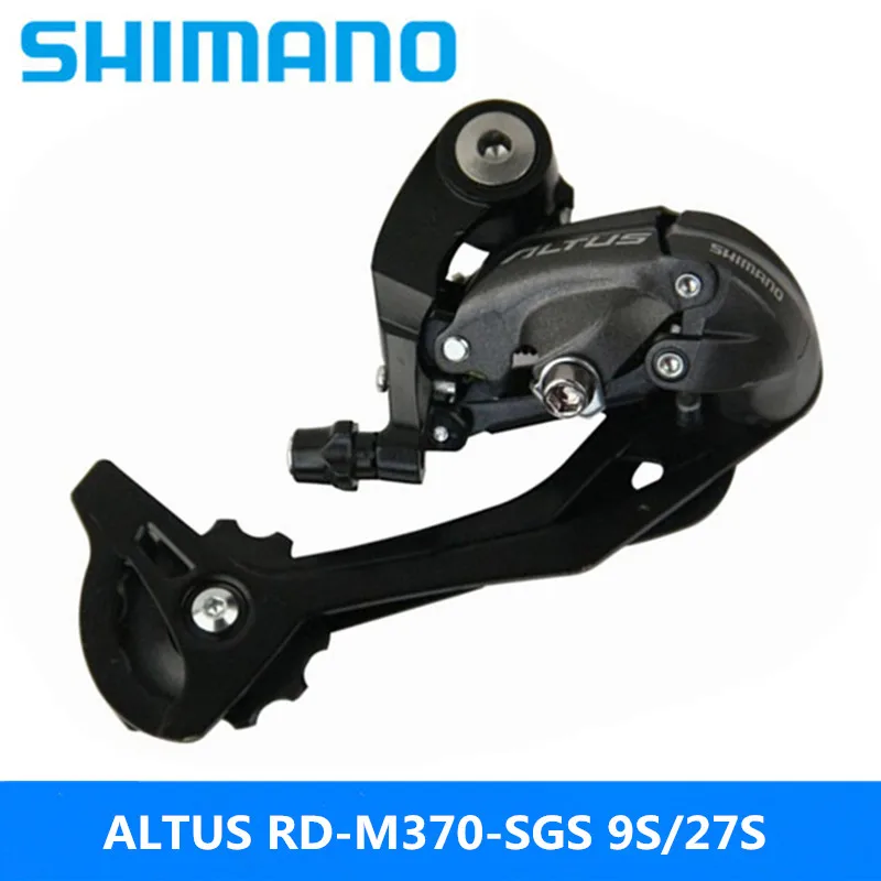 SHIMANO ALTUS RD M370 SGS горный велосипед после того как для верховой езды 9 27 Задний