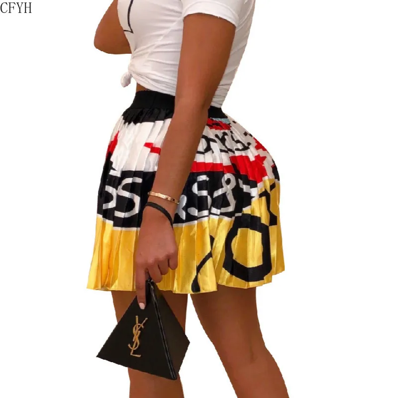 PlusSize 2XL Women New Summer Vintage Cartoon Letter Print High Waist Above Knee Mini Pleated Skirts Retro Fashion Skirt Outfit
PlusSize 2XL Women New Summer Vintage Cartoon Letter Print High Waist Above Knee Mini Pleated Skirts Retro Fashion Skirt Outfit