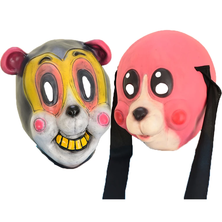 Cosplay umbrella academy hazelnut costume accessory cha-cha latex mask Halloween party prop
Cosplay umbrella academy hazelnut costume accessory cha-cha latex mask Halloween party prop