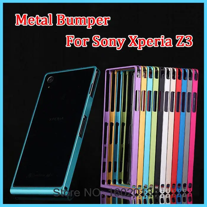 Металлический бампер для Sony Xperia Z 3 D6683 D6653 чехол телефона Z3 D6633 D6613 с винтами