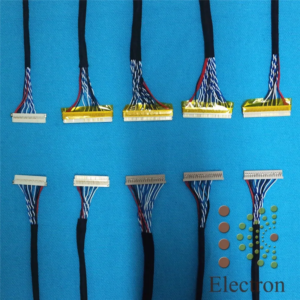 10 шт., набор кабелей для ЖК-экрана, универсальный LVDS кабель для 12-22 дюймов, светодиодный ЖК-драйвер, плата, подключенный провод для экрана
10 шт., набор кабелей для ЖК-экрана, универсальный LVDS кабель для 12-22 дюймов, светодиодный ЖК-драйвер, плата, подключенный провод для экрана