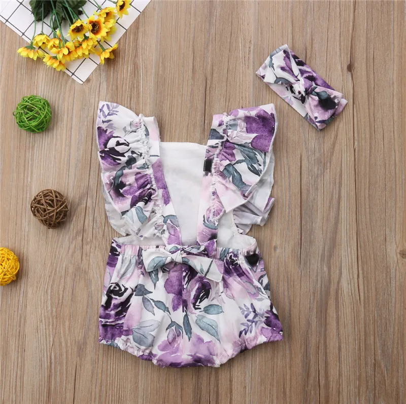 Infant Newborn Baby Girls Cotton Romper Sleeveless Floral Outfits Jumpsuit Sunsuit 0-24M
Infant Newborn Baby Girls Cotton Romper Sleeveless Floral Outfits Jumpsuit Sunsuit 0-24M