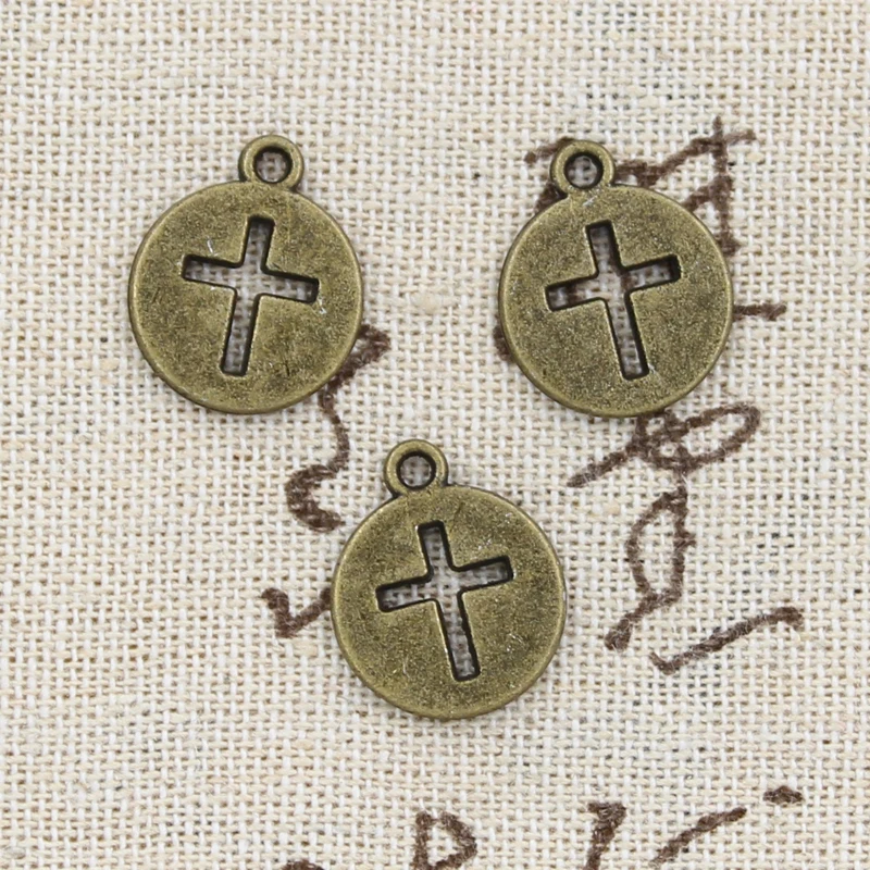 25pcs Charms Cross Cut Out 18x15mm Handmade Pendant Making fit,Vintage TibetanBronze,DIY For Bracelet Necklace
25pcs Charms Cross Cut Out 18x15mm Handmade Pendant Making fit,Vintage TibetanBronze,DIY For Bracelet Necklace