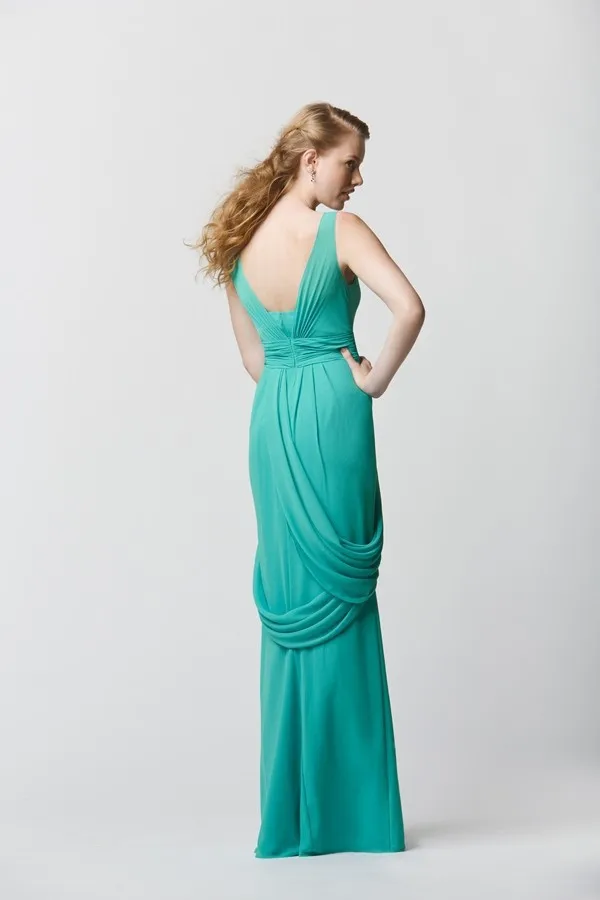 Hot Sale Chiffon Sheath Cheap Elegant Formal Gown Green Long Prom Dresses Backless Simple Bridesmaid Dresses Custom Made WL13
Hot Sale Chiffon Sheath Cheap Elegant Formal Gown Green Long Prom Dresses Backless Simple Bridesmaid Dresses Custom Made WL13