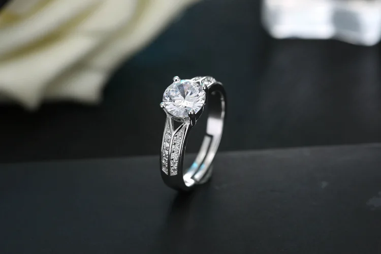 Fashion Shine Cubic Zirconia Star 925 Sterling Silver Female Wedding Rings Jewelry For Women Open Finger Ring No Fade Gift
Fashion Shine Cubic Zirconia Star 925 Sterling Silver Female Wedding Rings Jewelry For Women Open Finger Ring No Fade Gift
