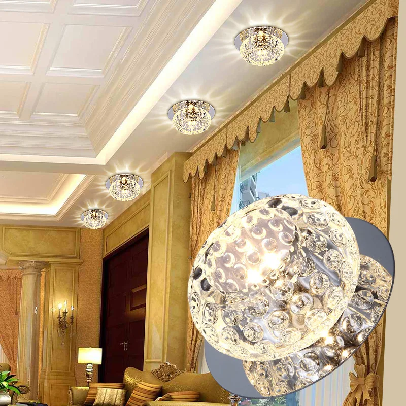 3W 5 Wled lighting aisle background wall ceiling room hole lamp ox eye lamp crystal corridor porch lamp
3W 5 Wled lighting aisle background wall ceiling room hole lamp ox eye lamp crystal corridor porch lamp
