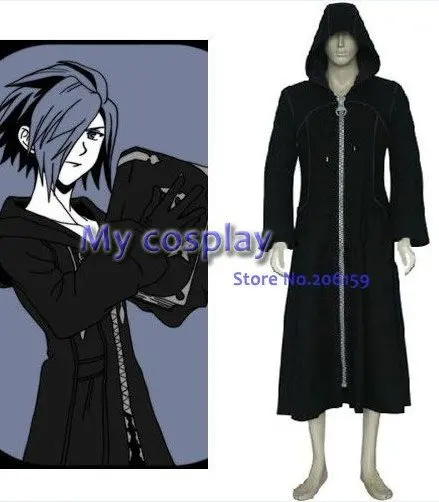 

Anime Kingdom Hearts Organization XIII Men's cosplay costume for Halloween Cosplay parties Men Cool Hoodies Coat Jacket Costume