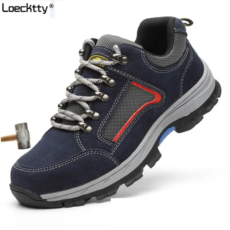 Men's Fashion Plus Size Outdoor Steel Toe Protective Safety Shoes Men Breathable Steel Mid Sole Puncture Proof Work Boots Shoes
Men's Fashion Plus Size Outdoor Steel Toe Protective Safety Shoes Men Breathable Steel Mid Sole Puncture Proof Work Boots Shoes