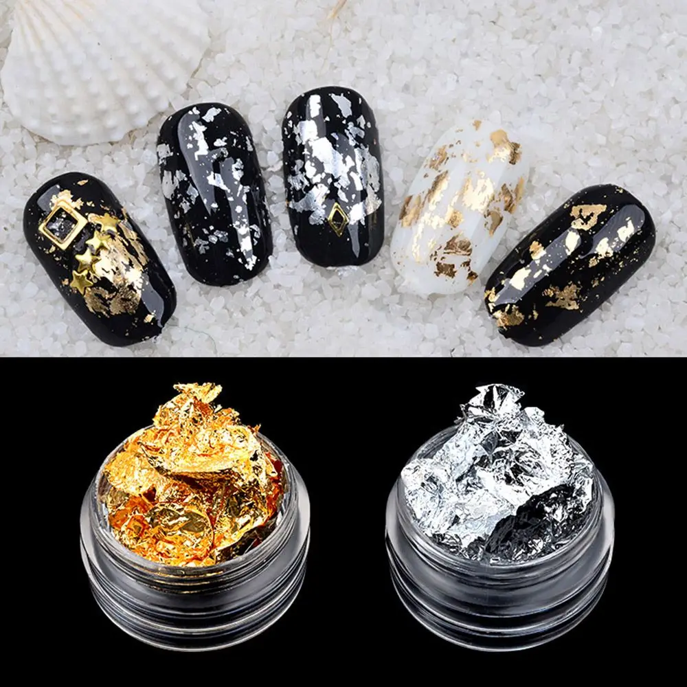 1 Box Gold Silver Irregular Aluminum Foil Paper Nail Art Sticker 3D Glitter DIY Manicure UV Gel Polish Nail Decoration Tools
1 Box Gold Silver Irregular Aluminum Foil Paper Nail Art Sticker 3D Glitter DIY Manicure UV Gel Polish Nail Decoration Tools