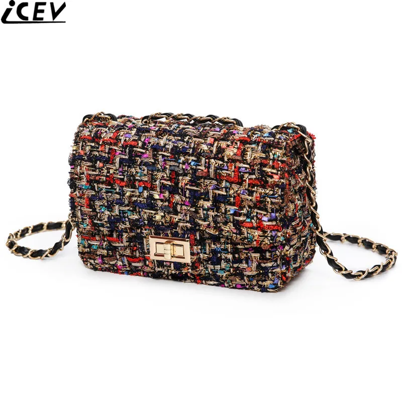 ICEV new small wool messenger bag ladies leather clutch chain crossbody bags for women shoulder bag brand designer high quality
ICEV new small wool messenger bag ladies leather clutch chain crossbody bags for women shoulder bag brand designer high quality