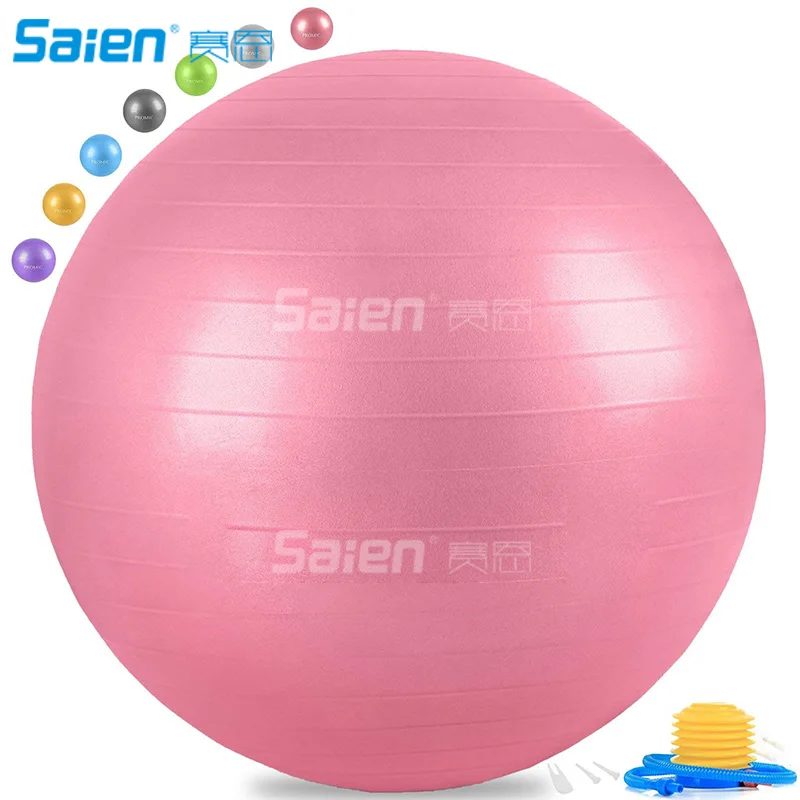 Exercise Ball (Multiple Sizes) for Fitness, Stability, Balance & Yoga - Workout Guide & Quick Pump Included
Exercise Ball (Multiple Sizes) for Fitness, Stability, Balance & Yoga - Workout Guide & Quick Pump Included