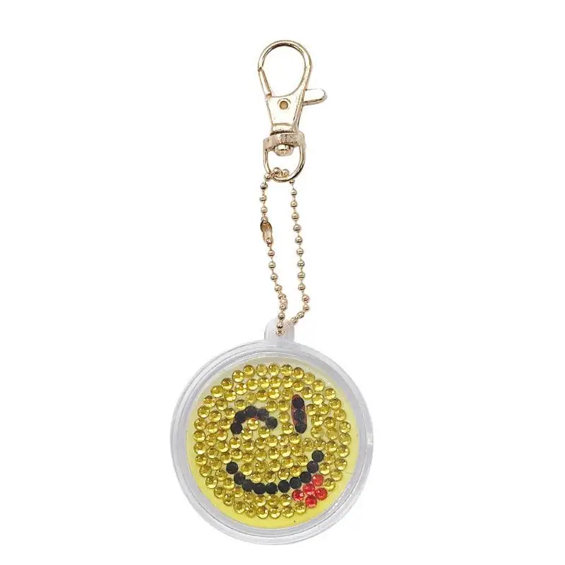 5pcs/Set DIY key buckle Full Drill Diamond Painting smiles Cartoon Emotion Keychain Key Chain Ring bag decor 2019
5pcs/Set DIY key buckle Full Drill Diamond Painting smiles Cartoon Emotion Keychain Key Chain Ring bag decor 2019