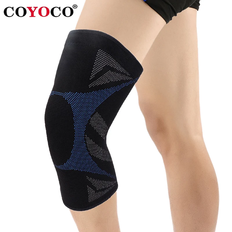 COYOCO Anti-slip Strip Sports Knee Protector Pads 1 Pair Matte Blue Kneepads Knee Support Warm for Arthritis Joint Pain Relief
COYOCO Anti-slip Strip Sports Knee Protector Pads 1 Pair Matte Blue Kneepads Knee Support Warm for Arthritis Joint Pain Relief