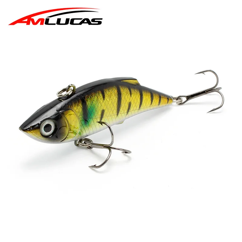 Amlucas Hard Bait Vib Fishing Lure 7.5cm 10g Bass Fishing Bait Peche Vibration Pesca Hooks Fish Wobbler Crankbait WW190
Amlucas Hard Bait Vib Fishing Lure 7.5cm 10g Bass Fishing Bait Peche Vibration Pesca Hooks Fish Wobbler Crankbait WW190