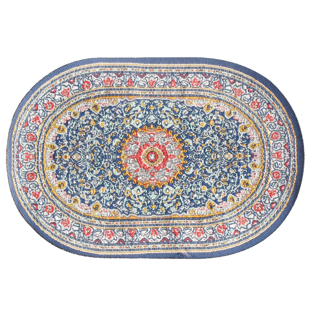 High Quality 1/12 Scale Dollhouse Furniture Miniatures Woven Rug Floor Carpet 14.2x9.8cm Doll House Decoration Kids Classic Toy
High Quality 1/12 Scale Dollhouse Furniture Miniatures Woven Rug Floor Carpet 14.2x9.8cm Doll House Decoration Kids Classic Toy