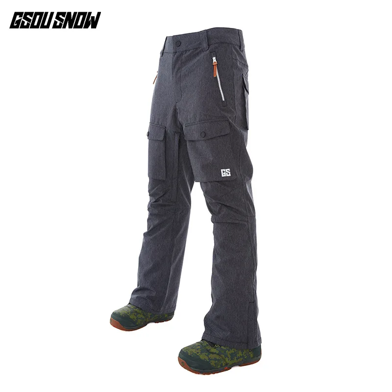 GSOUSNOW outdoor ski climbing pants 2018 men's new style windbreak cold and warm men's ski pants
GSOUSNOW outdoor ski climbing pants 2018 men's new style windbreak cold and warm men's ski pants