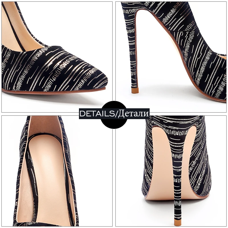 ISNOM Autumn Super High Heels Women Pumps Shallow Pointed Toe Slip On Footwear Printing Rubber Shoes Party Fashion Lady Shoes
ISNOM Autumn Super High Heels Women Pumps Shallow Pointed Toe Slip On Footwear Printing Rubber Shoes Party Fashion Lady Shoes