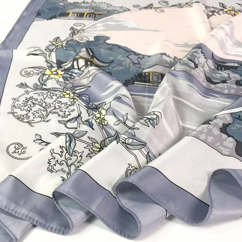 Yishine 70x70CM 2 Colors Women Polyester Silk Scarf Sexy Cirrus Yard Prints Summer Satin Long Wraps Rhombic Scarves Shawl
Yishine 70x70CM 2 Colors Women Polyester Silk Scarf Sexy Cirrus Yard Prints Summer Satin Long Wraps Rhombic Scarves Shawl