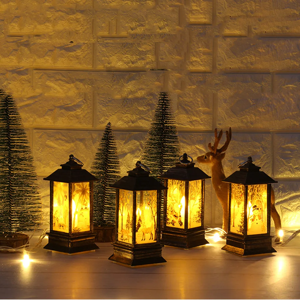 Christmas LED Candle Holder Tea light Candles with Cages Elk Santa Claus Printing party Christmas Decoration For Home /D
Christmas LED Candle Holder Tea light Candles with Cages Elk Santa Claus Printing party Christmas Decoration For Home /D