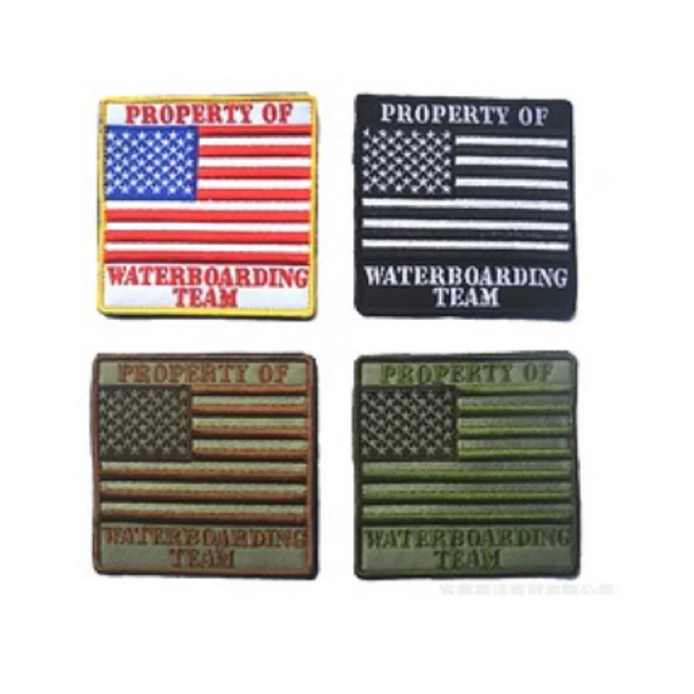 3D Embroidery Armband Loops And Hook Water Torture Team Property Flag Patch Cloth Badges U.S.A NAVY SEALS Patch
3D Embroidery Armband Loops And Hook Water Torture Team Property Flag Patch Cloth Badges U.S.A NAVY SEALS Patch
