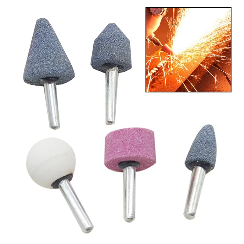 YEODA 5Pcs 3mm Handle Grinding Wheel Flint Grinding Head Grinding And Polishing Electric Grinding Machine Electric Tools
YEODA 5Pcs 3mm Handle Grinding Wheel Flint Grinding Head Grinding And Polishing Electric Grinding Machine Electric Tools