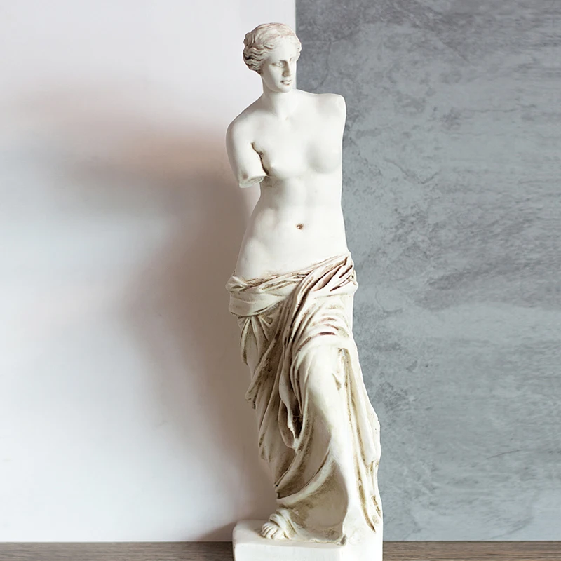 European characters 47cm resin Venus de Milo sculpture Eros statue ornaments figurine home decor crafts gift
European characters 47cm resin Venus de Milo sculpture Eros statue ornaments figurine home decor crafts gift