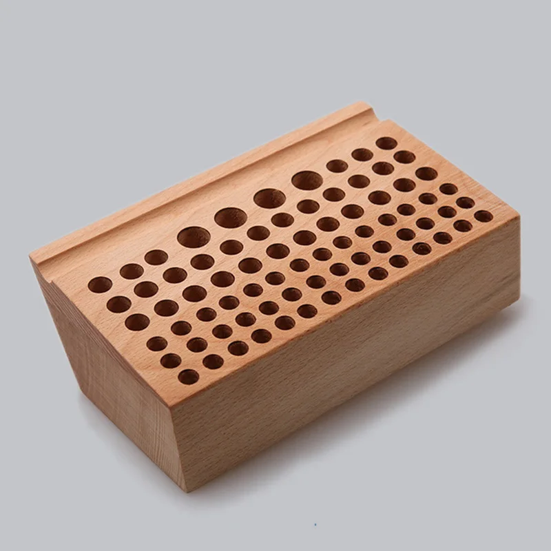 24/76 Holes DIY leather tools Wood Storage Table Rack Leather Punch Engraving Tool Holder Frame collection Rack For leather tool
24/76 Holes DIY leather tools Wood Storage Table Rack Leather Punch Engraving Tool Holder Frame collection Rack For leather tool