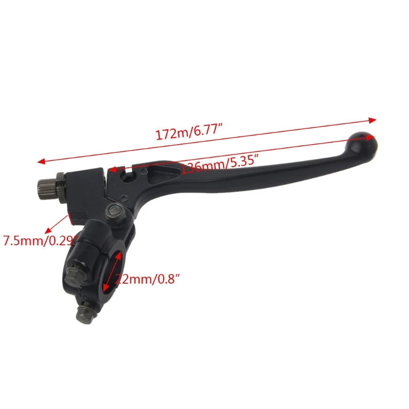 7/8''Left Handlebar Motorcycle Brake Cable Clutch Lever For Motorcycle Universal ATV Pit Dirt Bikes standard 22mm handlebars
7/8''Left Handlebar Motorcycle Brake Cable Clutch Lever For Motorcycle Universal ATV Pit Dirt Bikes standard 22mm handlebars