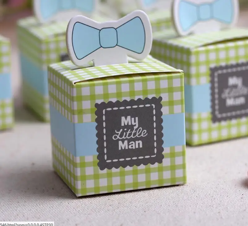 baby box 800pcs cute my little man bow tie Wedding Favor Boxes gift box candy box
baby box 800pcs cute my little man bow tie Wedding Favor Boxes gift box candy box