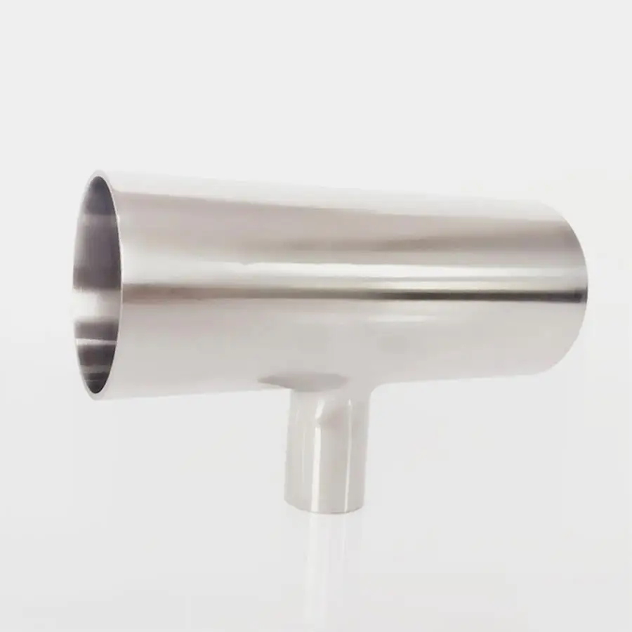 51mm 2" x 25mm 1" Pipe OD Reducing Butt Welding Auto Tee 3 Way 3A SUS 304 Stainless Sanitary Fitting Homebrew
51mm 2" x 25mm 1" Pipe OD Reducing Butt Welding Auto Tee 3 Way 3A SUS 304 Stainless Sanitary Fitting Homebrew