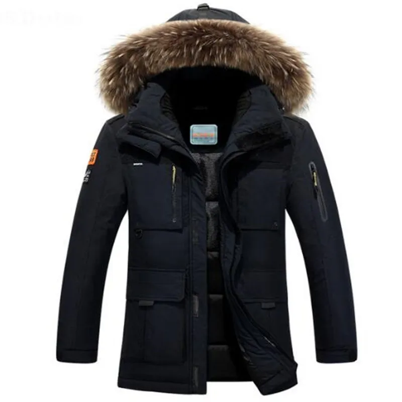 2018 New Long Can Withstand - 40 Degrees Winter Jacket Men Big Real Fur Collar Hooded Duck Down Jacket Big Size 4XL
2018 New Long Can Withstand - 40 Degrees Winter Jacket Men Big Real Fur Collar Hooded Duck Down Jacket Big Size 4XL